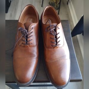Goodfellow & Co Men Leather Almond Toe Size 10 in Great Condition
